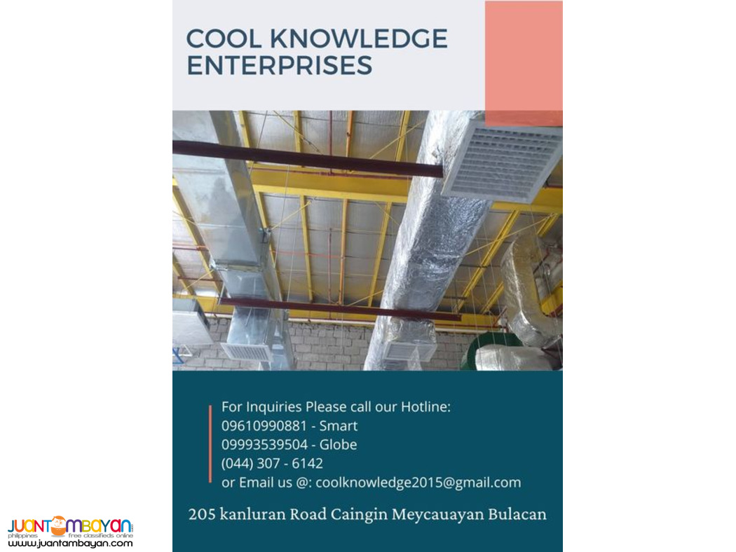 SUPPLY AND INSTALLATION OF DUCTING WORKS _ BULACAN