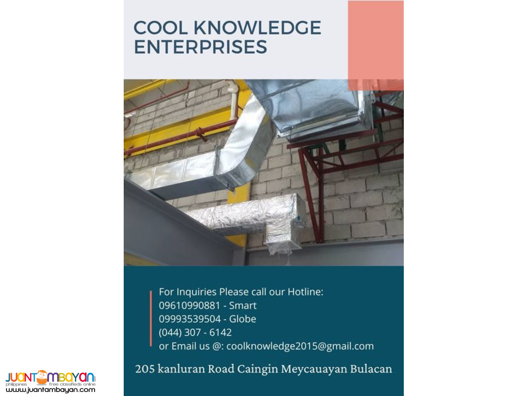 SUPPLY AND INSTALLATION OF DUCTING WORKS _ BULACAN