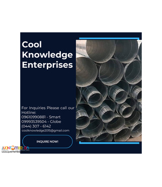 we install and supply of spiral ducting -- meycauayan