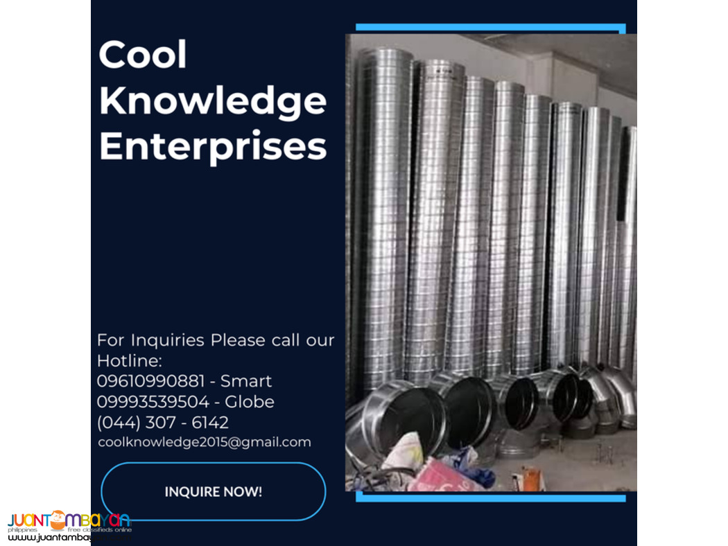 we install and supply of spiral ducting -- meycauayan