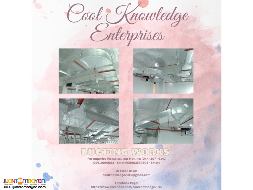 we supply and install of ducting system