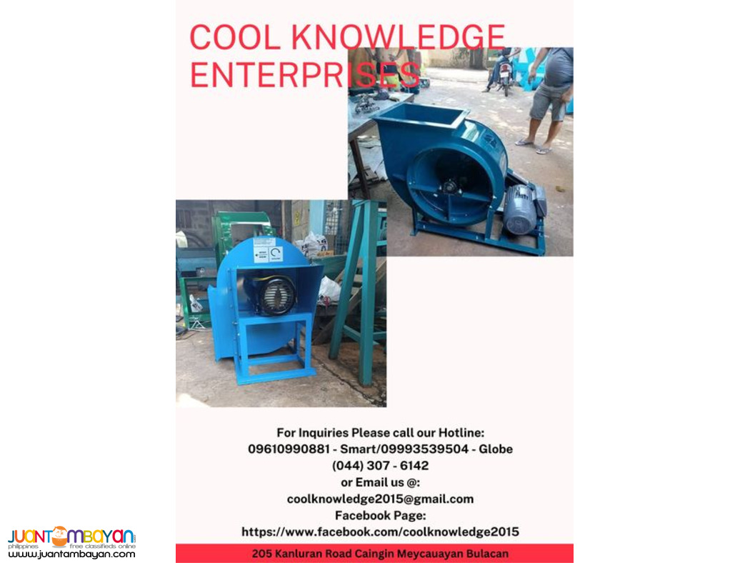 EXHAUST | FRESH AIR BLOWER SYSTEM (SUPPLY AND INSTALL)