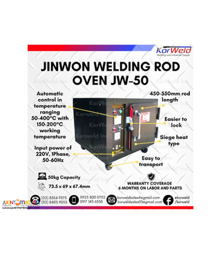 Jinwon Portable Welding Rod Oven JW-50 (Made in Korea)