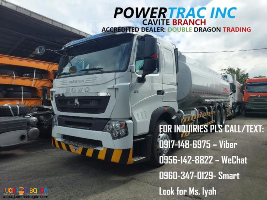 HOWO A7 10W FUEL TANKER 24K LITERS (8 compartments)