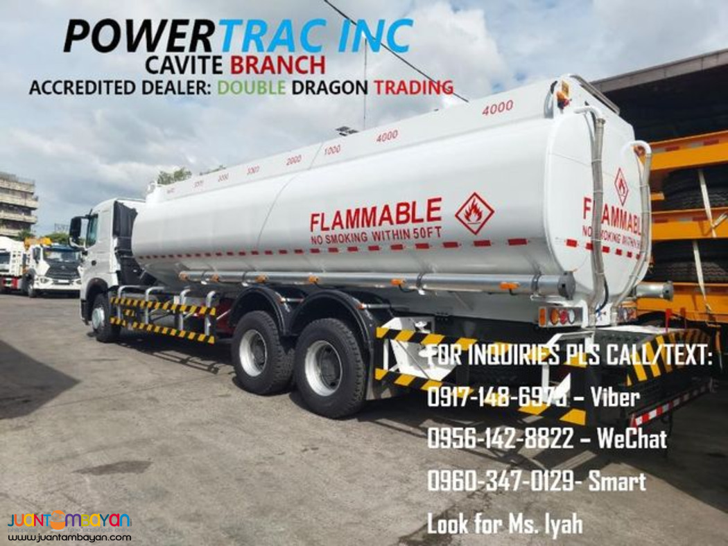 HOWO A7 10W FUEL TANKER 24K LITERS (8 compartments)