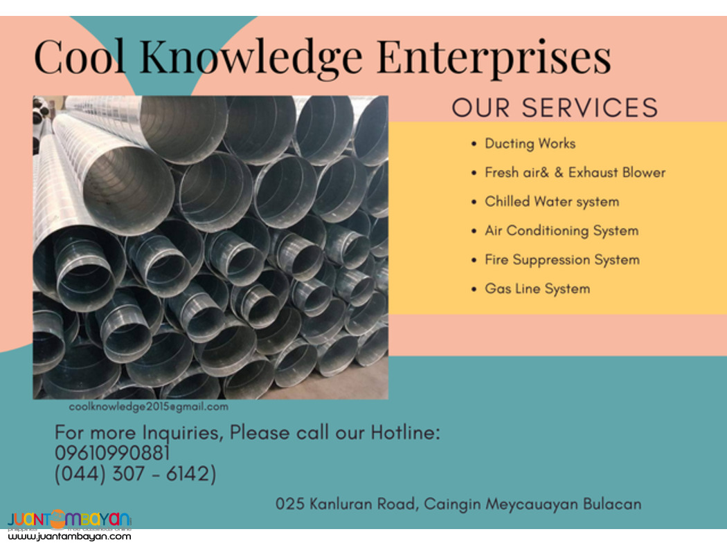 we supply and install of spiral ducting -- meycauayan