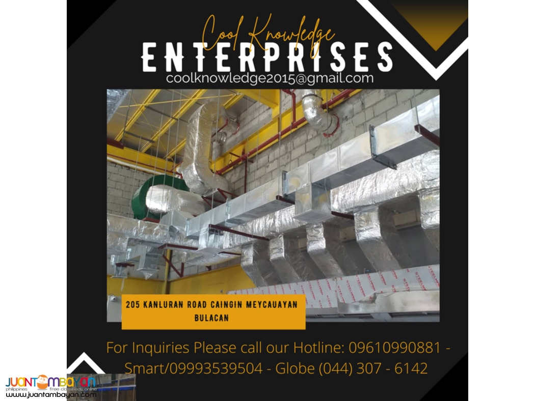 fabricate - installation - supply and services of ducting works