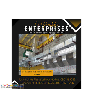 fabricate - installation - supply and services of ducting works