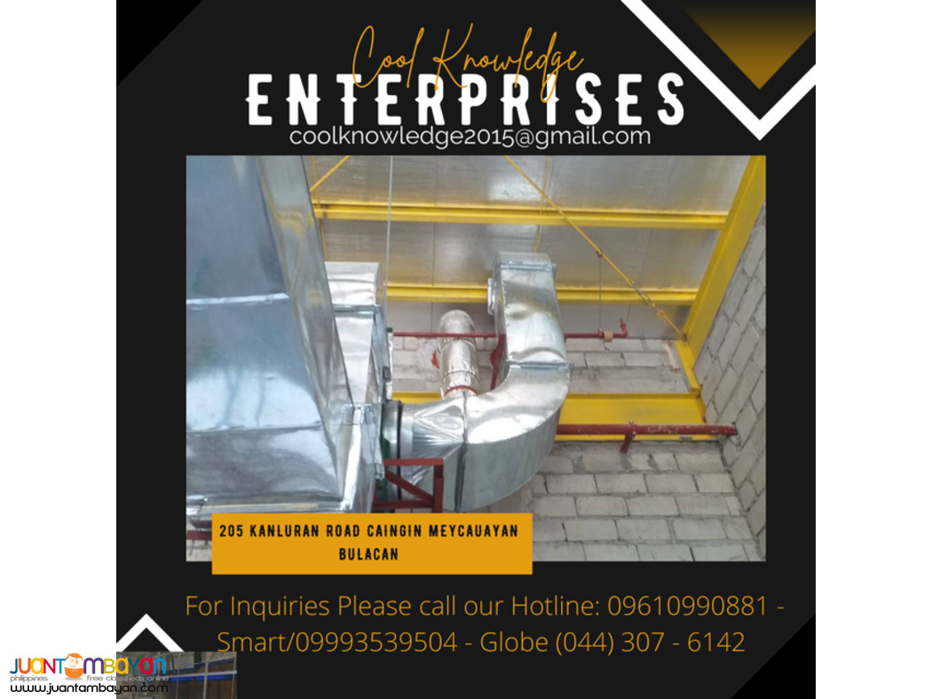 fabricate - installation - supply and services of ducting works