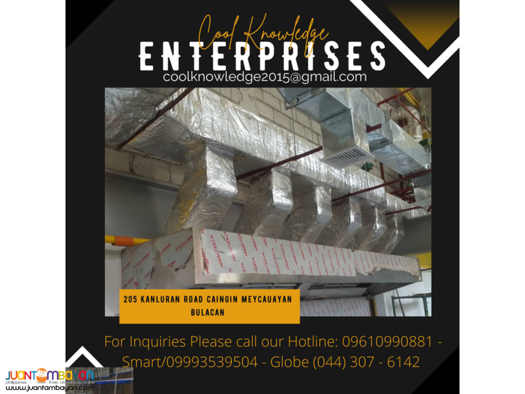 fabricate - installation - supply and services of ducting works