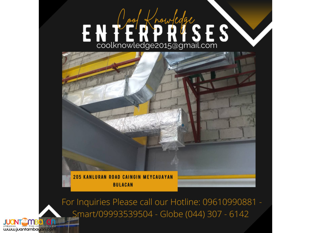 fabricate - installation - supply and services of ducting works