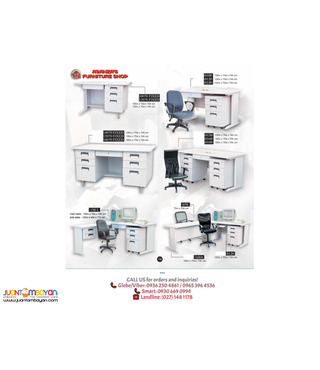 OFFICE COMPUTER DESK-CABINET-CHAIRS | FACTORY PRICE