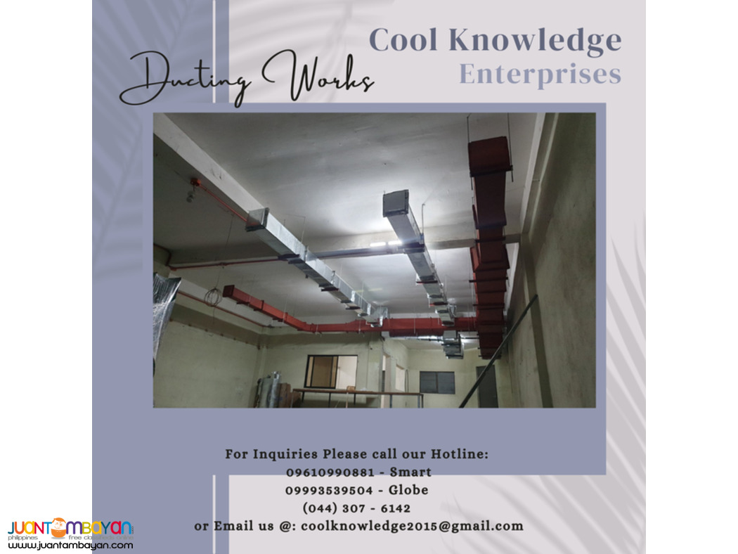 supply_services_installation and fabricate of duting works