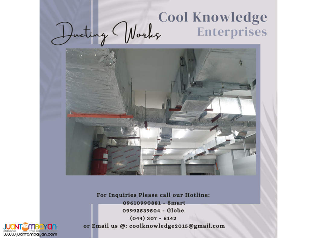 supply_services_installation and fabricate of duting works