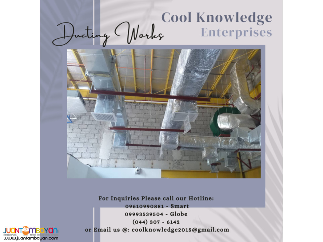 supply_services_installation and fabricate of duting works
