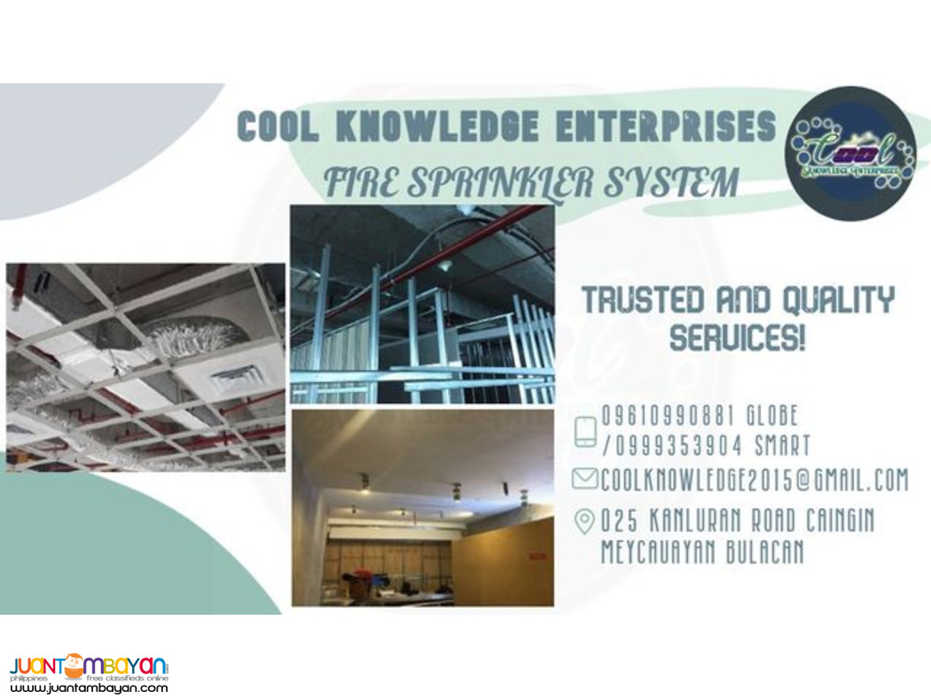 FIRE SPRINKLER -- SUPPLY AND INSTALLATION