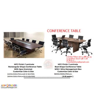 CONFERENCE TABLE  (4-6 6-8 8-10 10-12 12-14 ) (FACTORY PRICE)