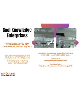 DUCTING SYSTEM -( SUPPLY AND INSTALLATION,FABRICATE )-