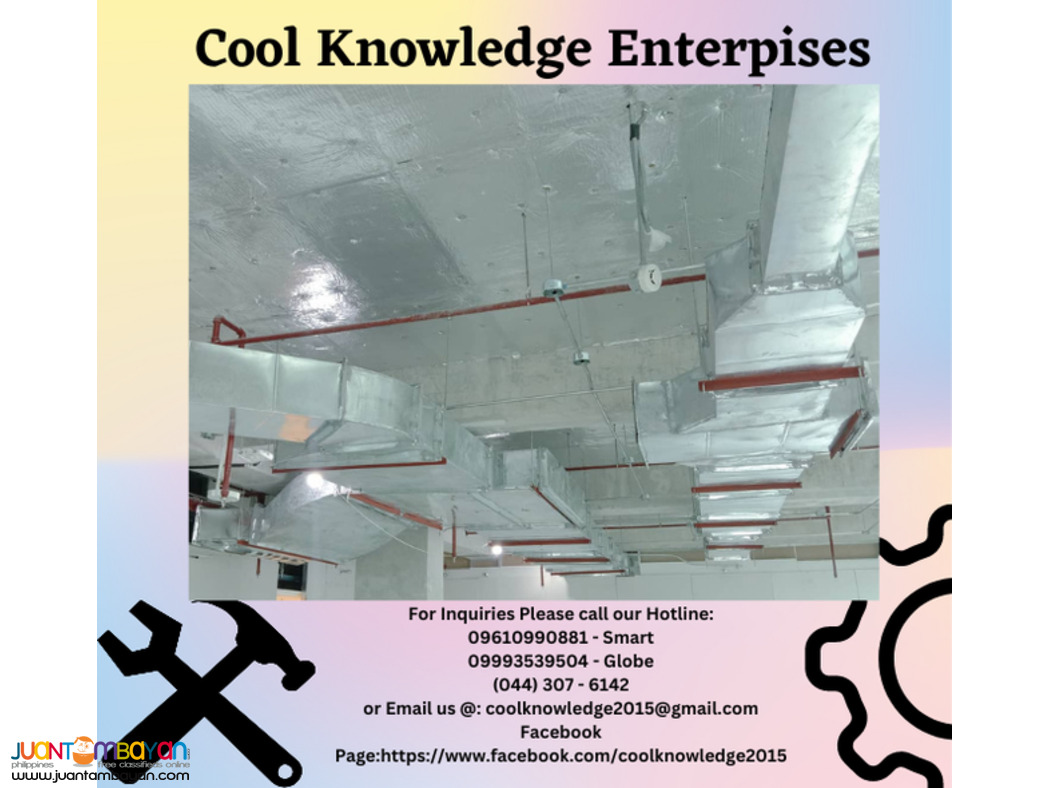 DUCTING SYSTEM -- ( FABRICATE,SUPPLY AND INSTALLATION )