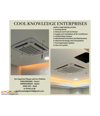 CHILLED WATER SYSTEM -- SUPPLY AND INSTALLATION,SERVICES