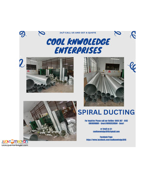 we install & supply of spiral ducting -- bulacan