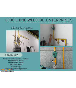 gas line system --- supply & installation ---