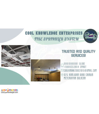 fire sprinkler system / supply & installation / bulacan