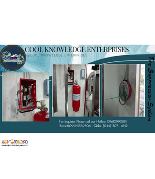 we supply & install of fire suppression system -- bulacan