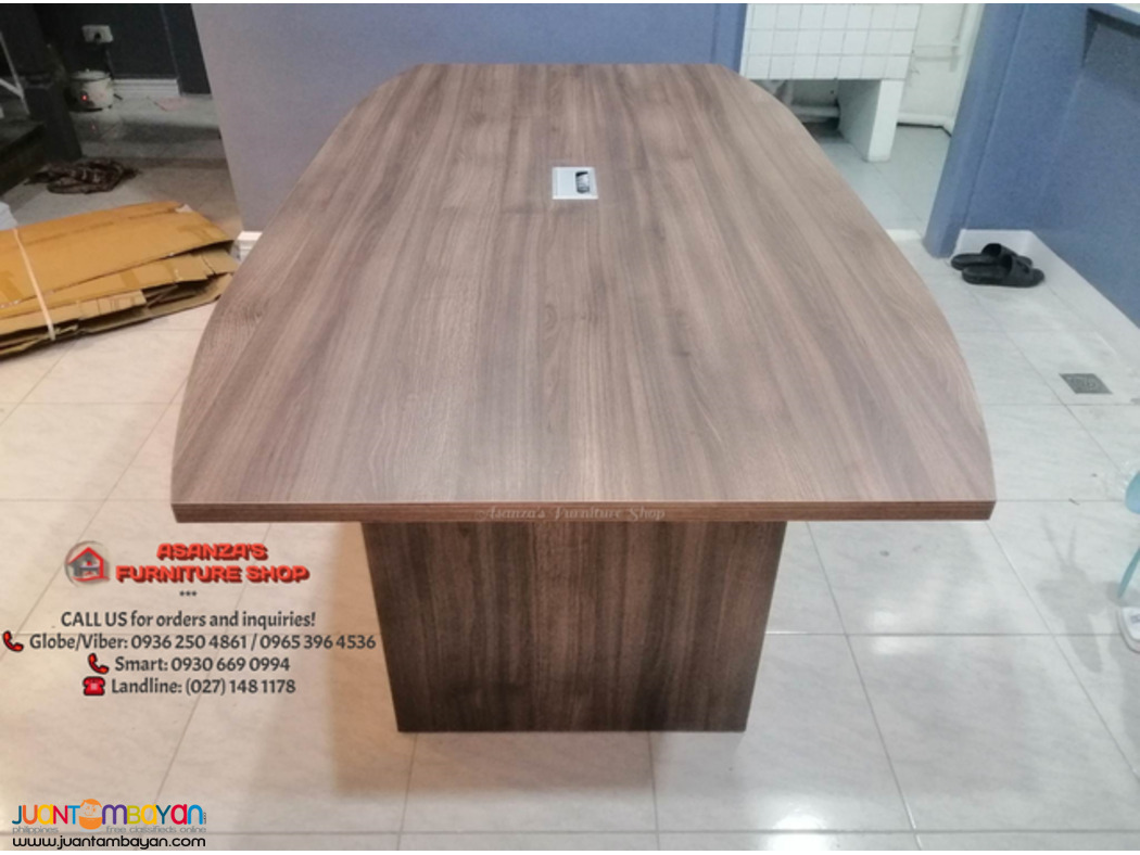 Boat Shaped Conference Table | Customized | Factory Price