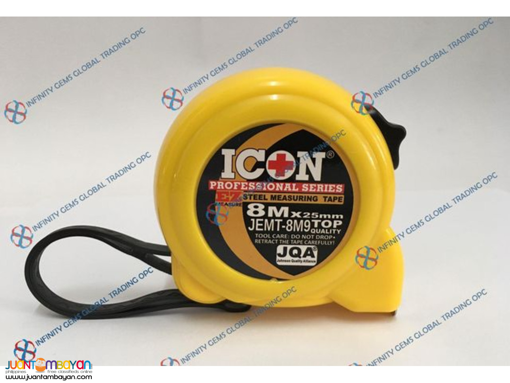 ICON STEEL TAPE MEASURE JEMT-8M9