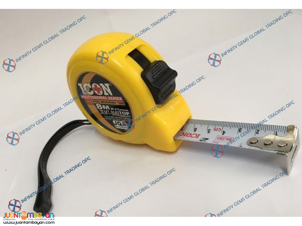 ICON STEEL TAPE MEASURE JEMT-8M9