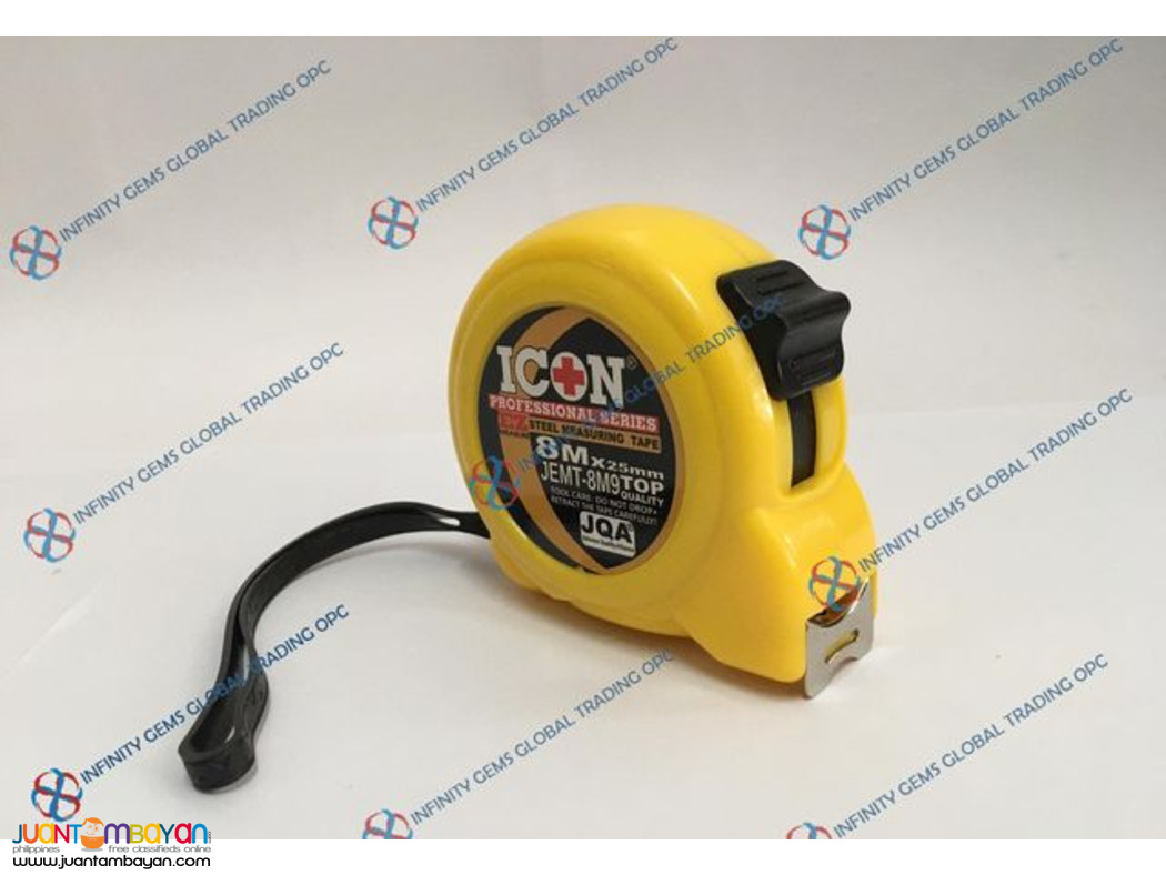 ICON STEEL TAPE MEASURE JEMT-8M9