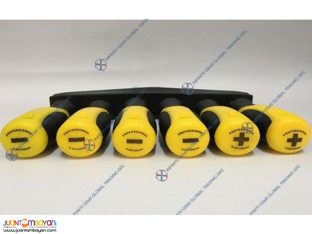 ICON EZ GRIP SCREW DRIVER SET ICSS6P