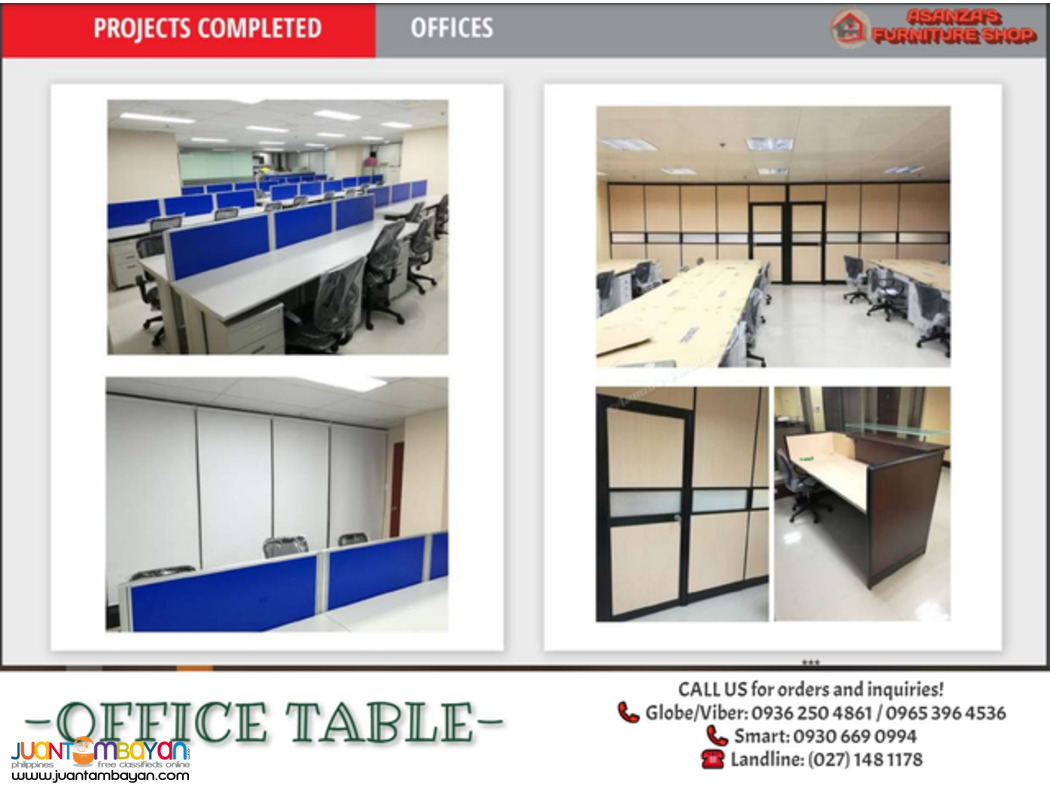 Office Staff Desk | Office Partition-Furniture | Factory Price