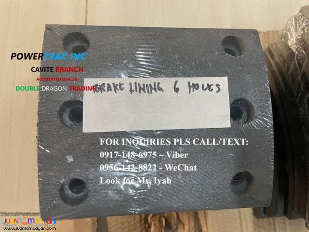 BRAKE LINING FOR HOWO TRUCK 