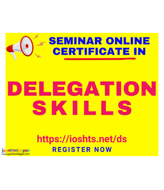 Online Seminar Delegation Skills Seminar with Certificate
