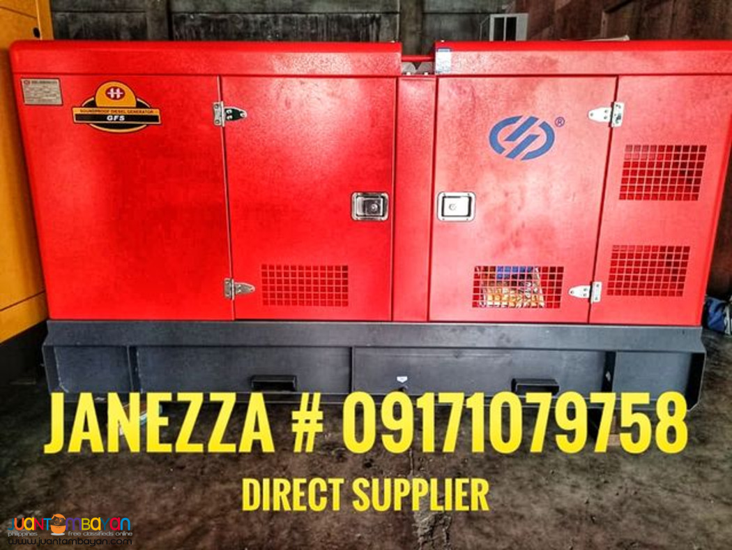 BRAND NEW SILENT DIESEL GENERATOR SET 