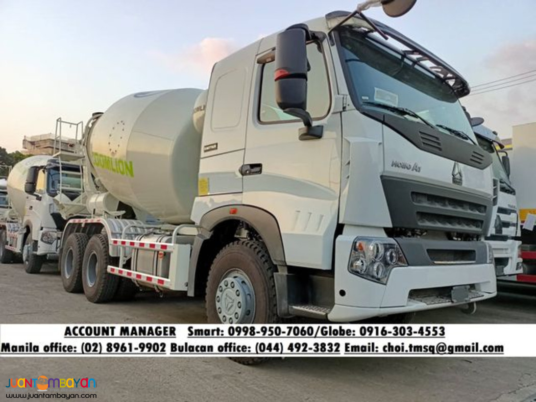 sinotruk howo a7 10w transit mixer 4,6,10,16cbm for sale