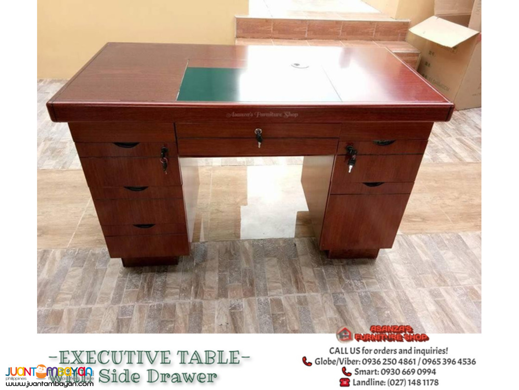 Executive Table With Side Drawer | Direct Factory Price