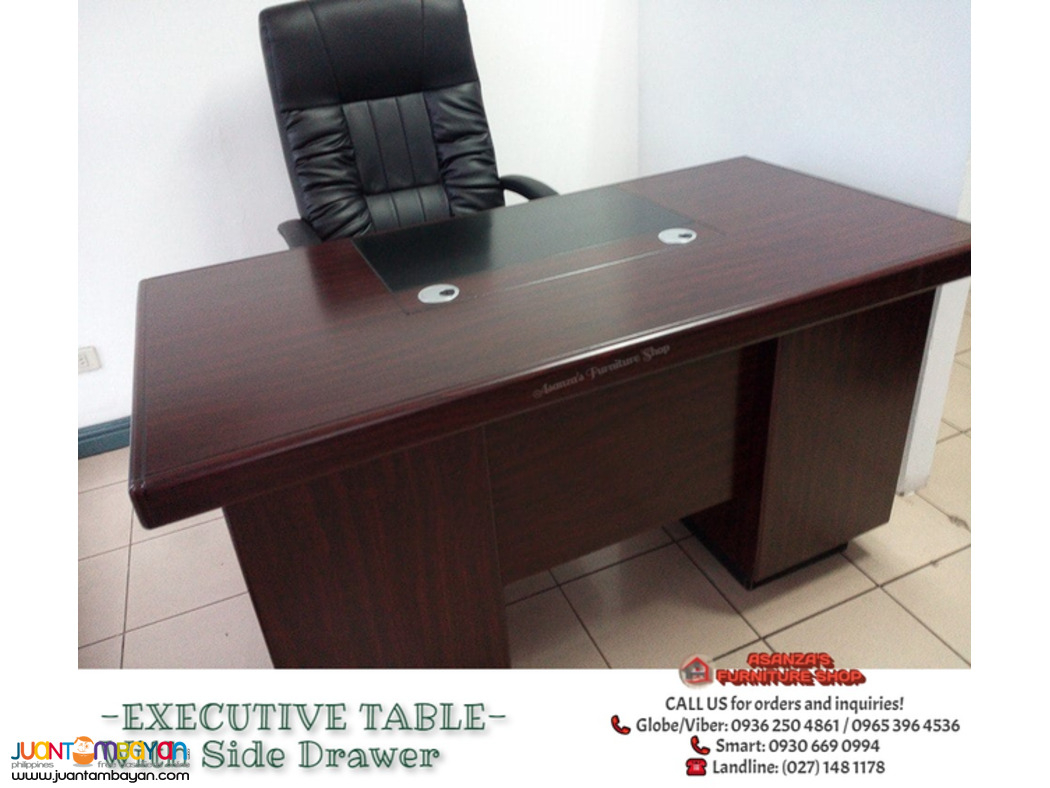 Executive Table With Side Drawer | Direct Factory Price