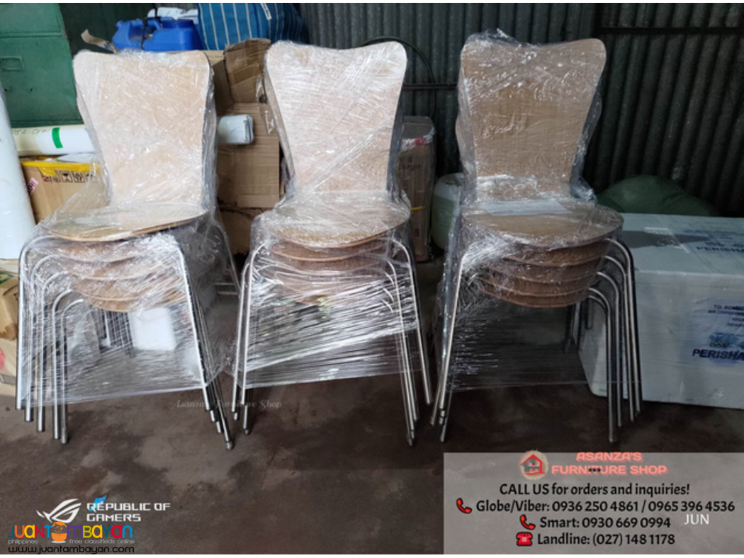 WOODEN STACKING CHAIR | DIRECT FACTORY PRICE