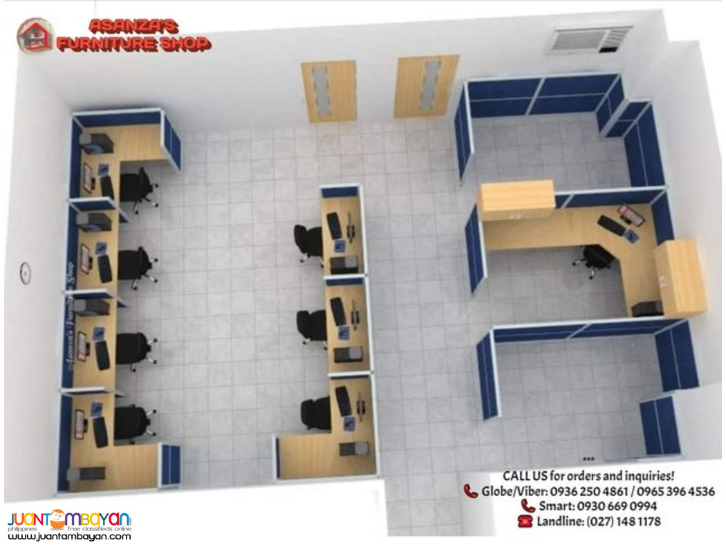 SPACE SAVING FACE THE WALL- OFFICE PARTITION | FACTORY PRICE