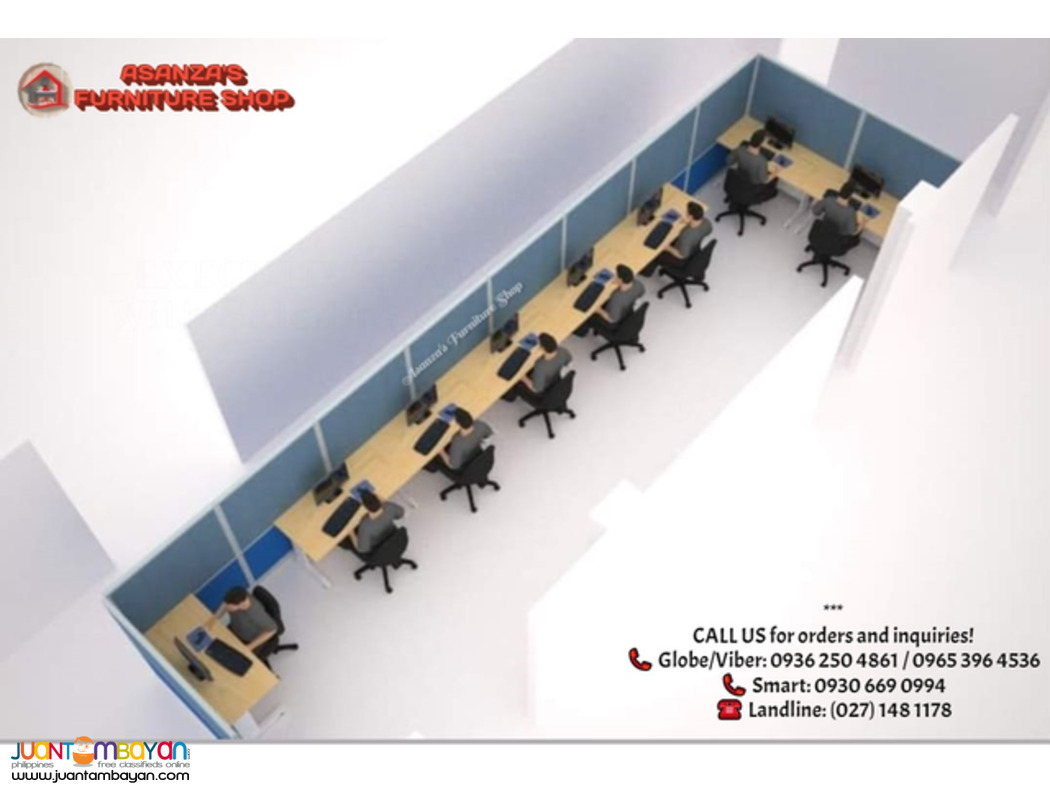 SPACE SAVING FACE THE WALL- OFFICE PARTITION | FACTORY PRICE