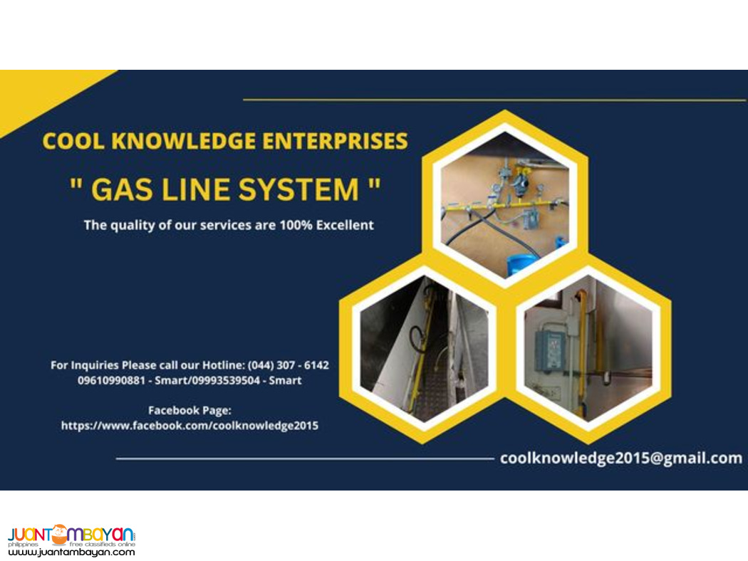 gas line system -- supply and installation [ meycauayan ]