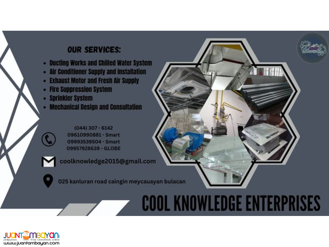 DUCTING WORKS [ SUPPLY AND INSTALLATION ] MEYCAUAYAN BULACAN