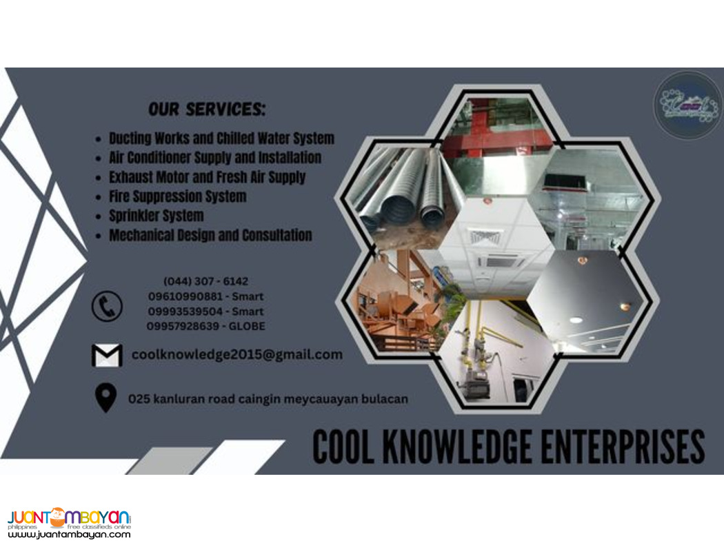 DUCTING WORKS [ SUPPLY AND INSTALLATION ] MEYCAUAYAN BULACAN