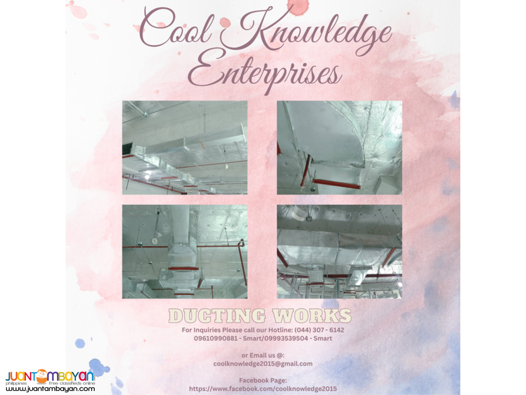 ducting system { supply and installation } bulacan