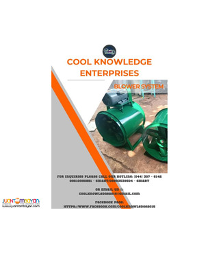 { - supply and installation - } fresh air blower system