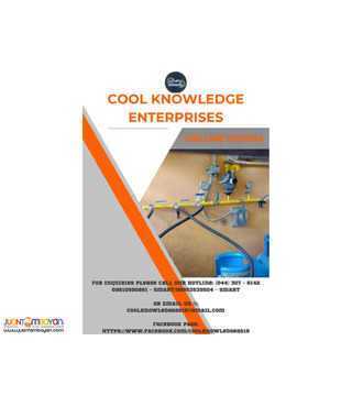 gas line system [ - services,supply and installation - ]