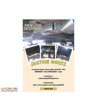 ducting system -- services,fabricate,supply and installation